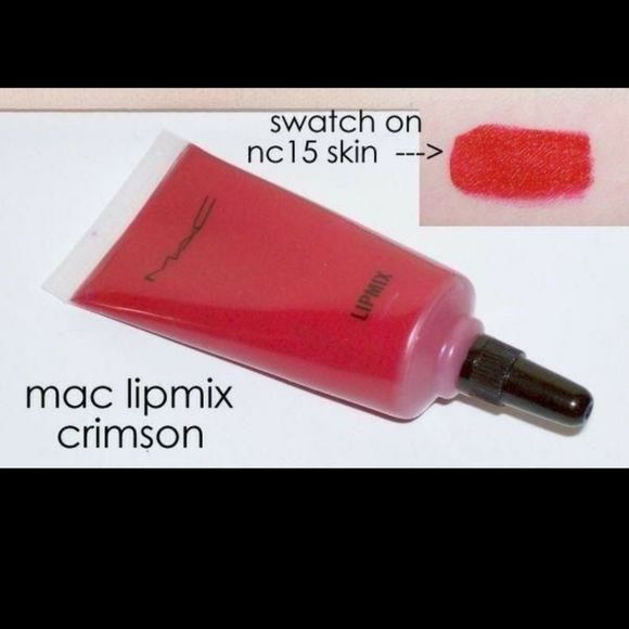 💙🧚‍♀️CRIMSON Mac Cosmetics Lipmix Pigments NWT - Picture 1 of 8